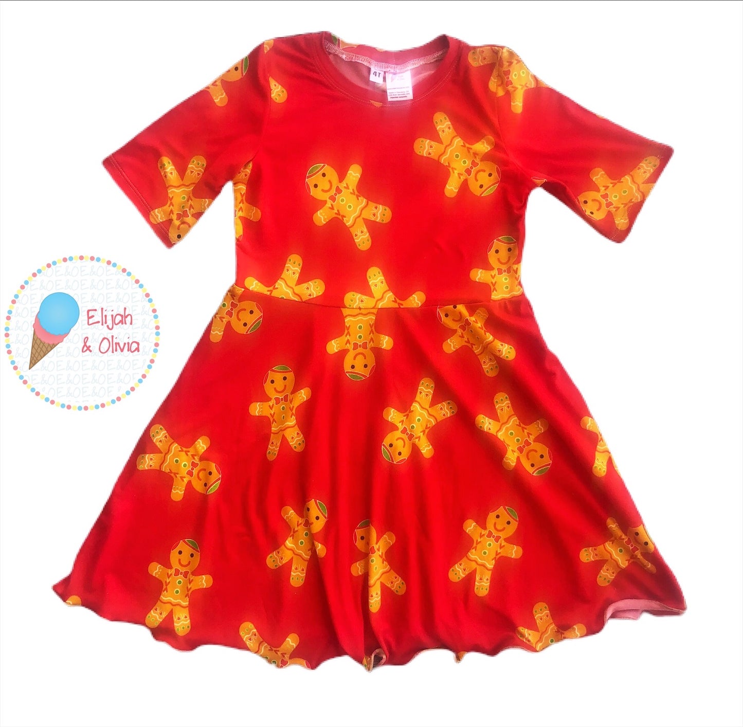 Sydney Dress- Gingerbread