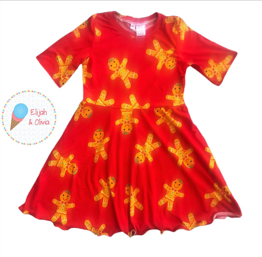 Sydney Dress- Gingerbread