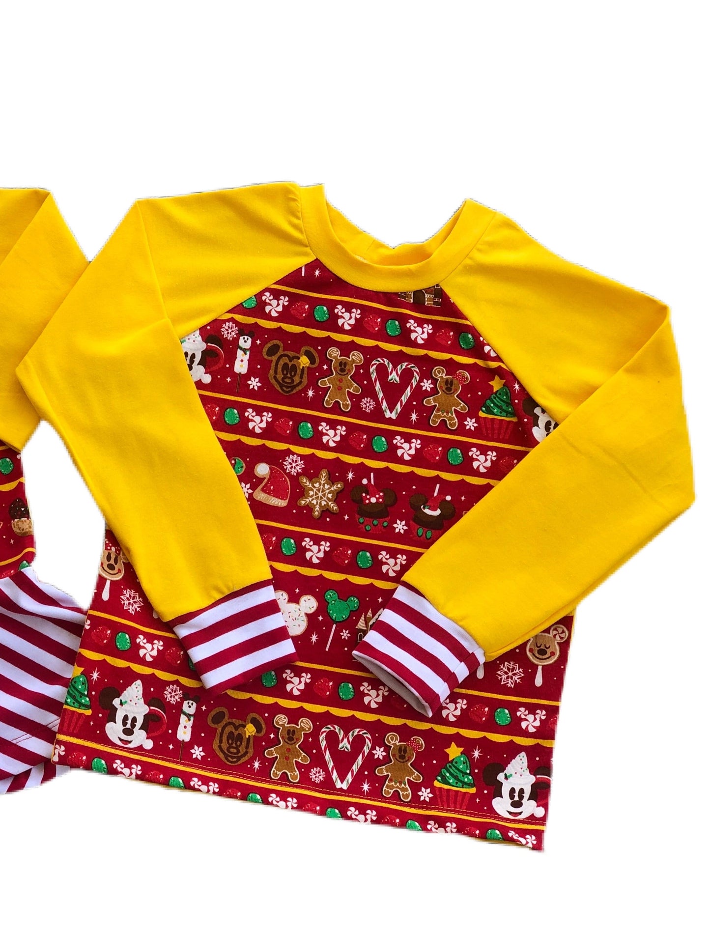 Randy Raglan- Mickey sweet treats long sleeves