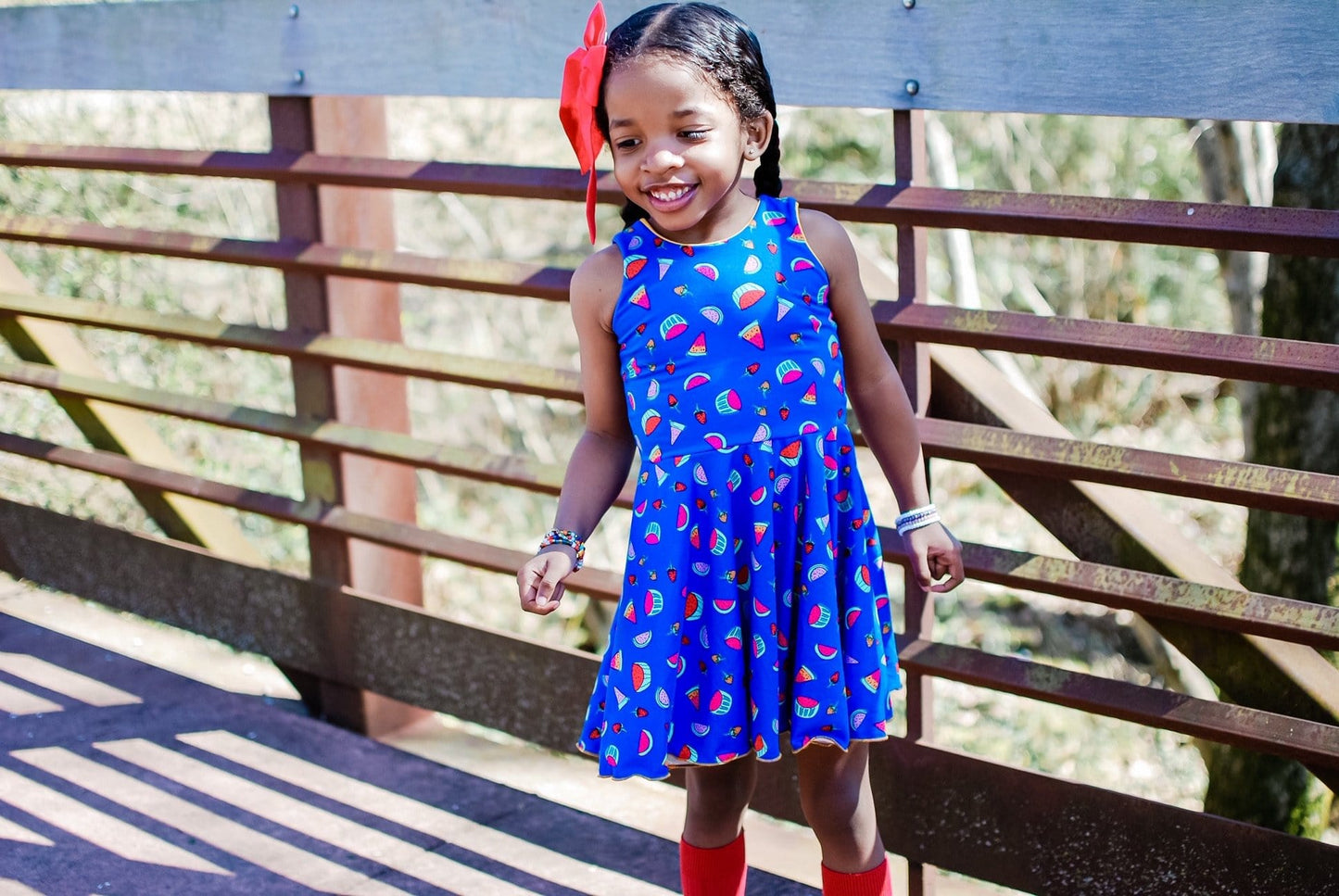 Chloe Playdate Dress- Fruit Bowl
